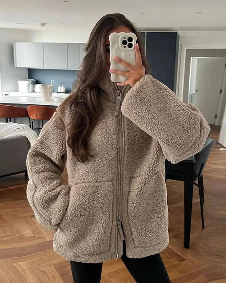 PENELOPE | Warm Teddy Jacket