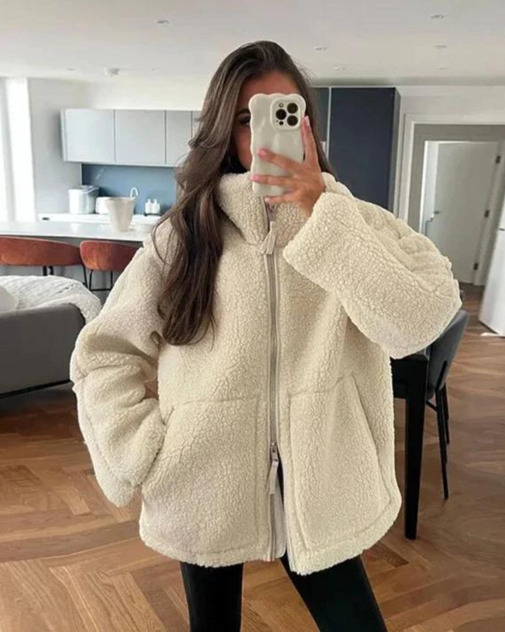 PENELOPE | Warm Teddy Jacket