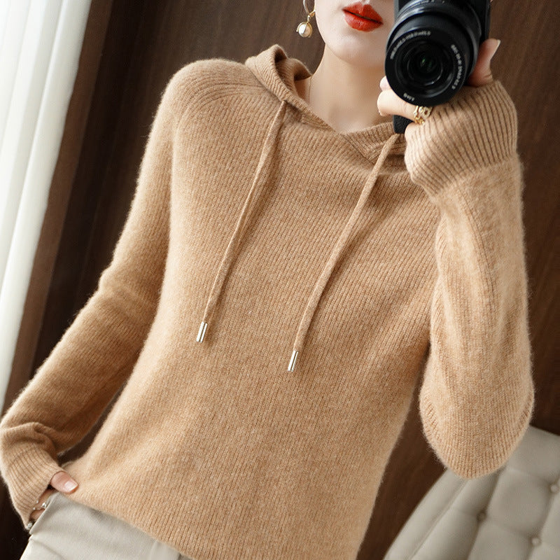 MARGOT | Comfortable Hoodie Sweater Made From Innovative Recycled Cashmere