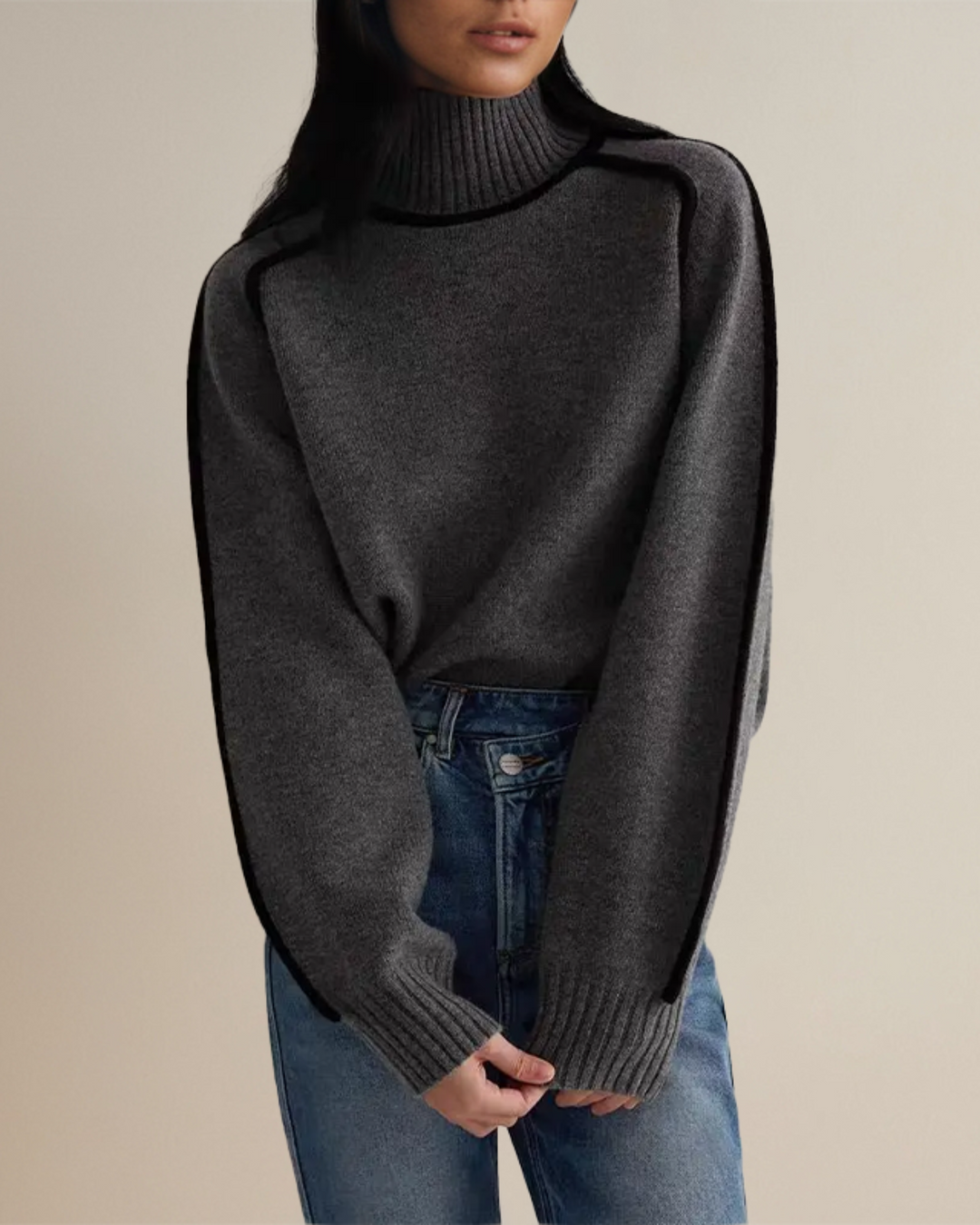 CLAIRE | Elegant Turtleneck Sweater