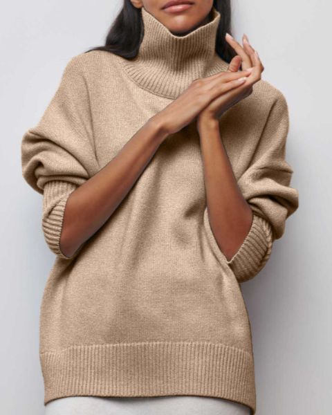 LUCIA | Oversized Turtleneck Sweater