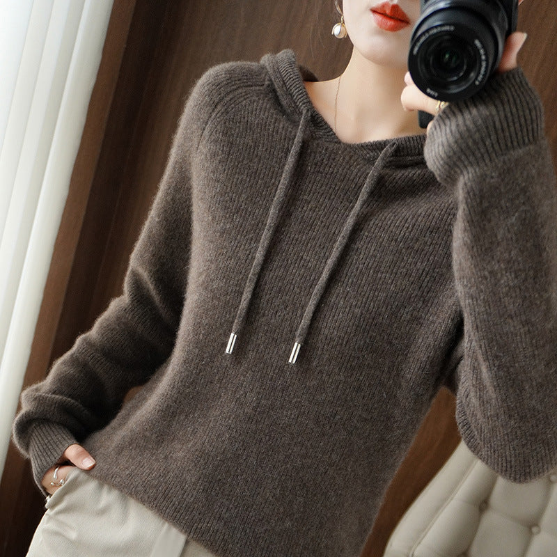 MARGOT | Comfortable Hoodie Sweater Made From Innovative Recycled Cashmere